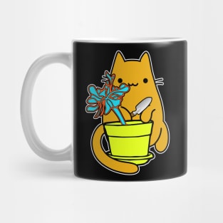 Echeveria Cat Indoor Garden Mug